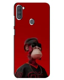 Чохол для Samsung Galaxy A11 (A115) з картинкою «Bored Ape в червоному»
