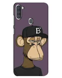 Чохол для Samsung Galaxy A11 (A115) з картинкою «Bored Ape в кепці»