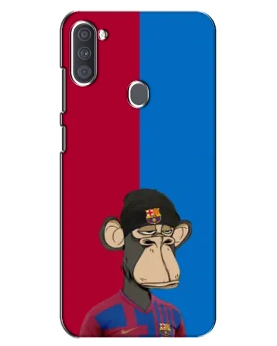 Чохол для Samsung Galaxy A11 (A115) з картинкою «Bored Ape — фанат Барси»