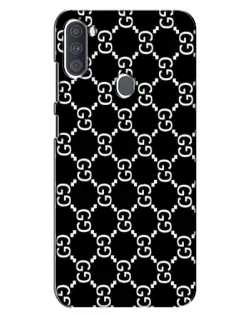 Чехол для Samsung Galaxy A11 (A115) с картинкой «Gucci — сетчатый паттерн»