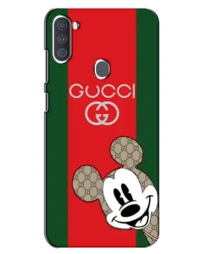 Чехол для Samsung Galaxy A11 (A115) с картинкой «Gucci — полосы и Микки» Чехол для Samsung Galaxy A11 (A115) с картинкой «Gucci — полосы и Микки»