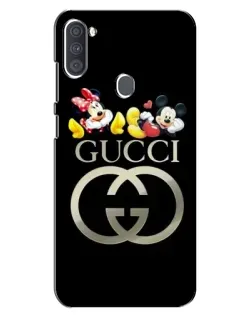 Чехол для Samsung Galaxy A11 (A115) с картинкой «Gucci — герои Disney»