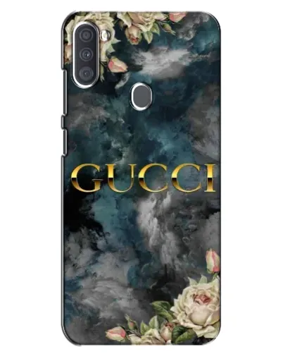 Чехол для Samsung Galaxy A11 (A115) с картинкой «Абстрактные цветы Gucci» Чехол для Samsung Galaxy A11 (A115) с картинкой «Абстрактные цветы Gucci»