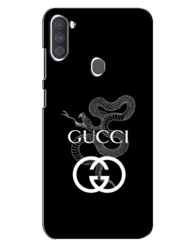 Чехол для Samsung Galaxy A11 (A115) с картинкой «Gucci — серебряная змея» Чехол для Samsung Galaxy A11 (A115) с картинкой «Gucci — серебряная змея»