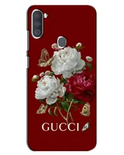 Чехол для Samsung Galaxy A11 (A115) с картинкой «Gucci —  сад»