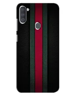 Чехол для Samsung Galaxy A11 (A115) с картинкой «Gucci — неоновая линия»