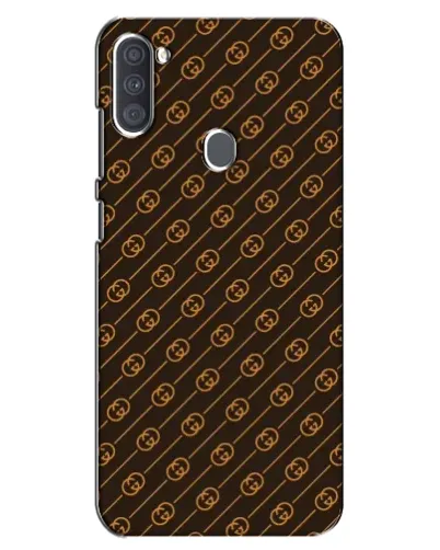Чехол для Samsung Galaxy A11 (A115) с картинкой «Gucci — золотые диагонали» Чехол для Samsung Galaxy A11 (A115) с картинкой «Gucci — золотые диагонали»