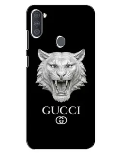 Чохол для Samsung Galaxy A11 (A115) з картинкою «Gucci — срібний лев» Чохол для Samsung Galaxy A11 (A115) з картинкою «Gucci — срібний лев»