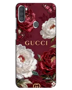 Чохол для Samsung Galaxy A11 (A115) з картинкою «Gucci — бордові троянди» Чохол для Samsung Galaxy A11 (A115) з картинкою «Gucci — бордові троянди»