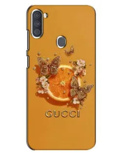 Чохол для Samsung Galaxy A11 (A115) з картинкою «Gucci — золоті метелики» Чохол для Samsung Galaxy A11 (A115) з картинкою «Gucci — золоті метелики»