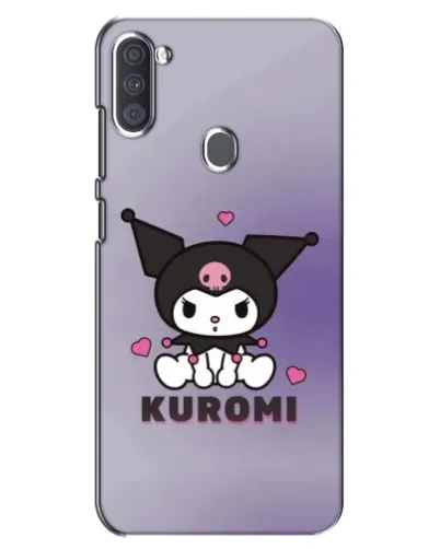 Чохол для Samsung Galaxy A11 (A115) з картинкою «Kuromi — фіолетовий арт»
