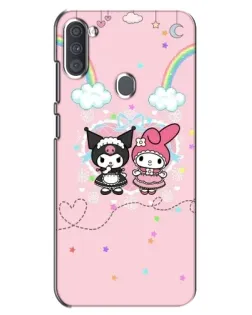Чохол для Samsung Galaxy A11 (A115) з картинкою «My Melody та Kuromi»
