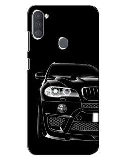 Чохол для Samsung Galaxy A11 (A115) з картинкою «Темний силует BMW»