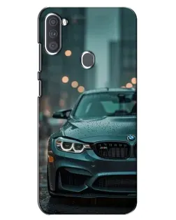 Чохол для Samsung Galaxy A11 (A115) з картинкою «BMW у вогнях міста»