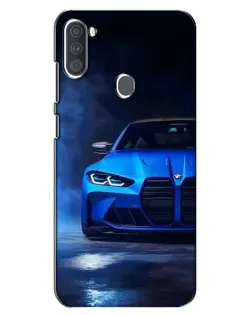 Чохол для Samsung Galaxy A11 (A115) з картинкою «Блакитна BMW M4»