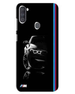 Чохол для Samsung Galaxy A11 (A115) з картинкою «Силует BMW в темряві»