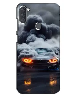 Чохол для Samsung Galaxy A11 (A115) з картинкою «BMW у диму»