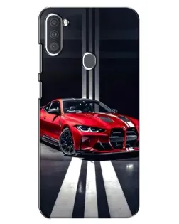 Чохол для Samsung Galaxy A11 (A115) з картинкою «Червона BMW на дорозі»
