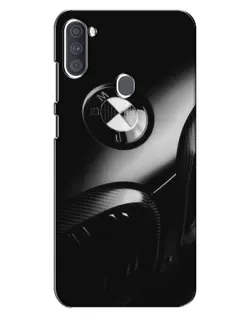 Чохол для Samsung Galaxy A11 (A115) з картинкою «Емблема BMW — макро»