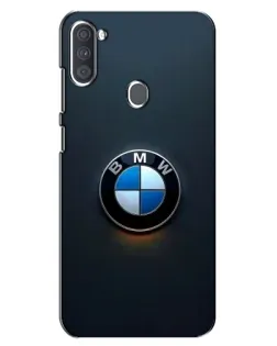 Чохол для Samsung Galaxy A11 (A115) з картинкою «Логотип BMW — мінімалізм»