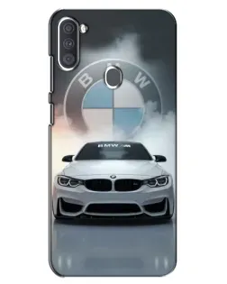 Чохол для Samsung Galaxy A11 (A115) з картинкою «BMW в білому диму»
