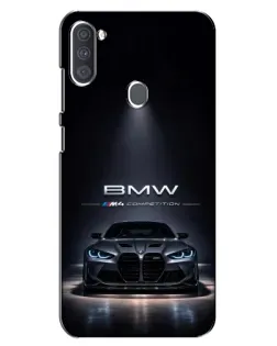 Чохол для Samsung Galaxy A11 (A115) з картинкою «BMW крізь нічне місто»