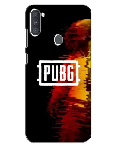 Чохол для Samsung Galaxy A11 (A115) з картинкою «Яскравий логотип PUBG»