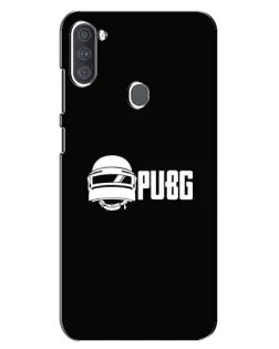 Чохол для Samsung Galaxy A11 (A115) з картинкою «PUBG — класичний лого»