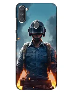 Чохол для Samsung Galaxy A11 (A115) з картинкою «PUBG — реалістичний герой»