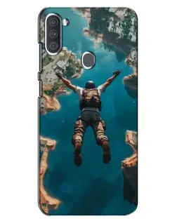 Чохол для Samsung Galaxy A11 (A115) з картинкою «PUBG — вільне падіння»