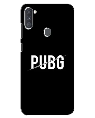 Чохол для Samsung Galaxy A11 (A115) з картинкою «PUBG — білий логотип» Чохол для Samsung Galaxy A11 (A115) з картинкою «PUBG — білий логотип»