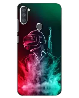 Чохол для Samsung Galaxy A11 (A115) з картинкою «PUBG — вогняний воїн»