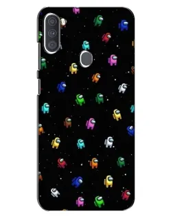 Чохол для Samsung Galaxy A11 (A115) з картинкою «Екіпаж Among Us»