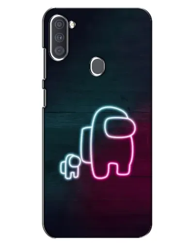 Чохол для Samsung Galaxy A11 (A115) з картинкою «Among Us неон-арт» Чохол для Samsung Galaxy A11 (A115) з картинкою «Among Us неон-арт»