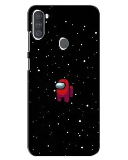 Чохол для Samsung Galaxy A11 (A115) з картинкою «Червоний Among Us»