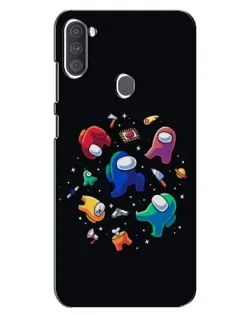 Чохол для Samsung Galaxy A11 (A115) з картинкою «Among Us космос»
