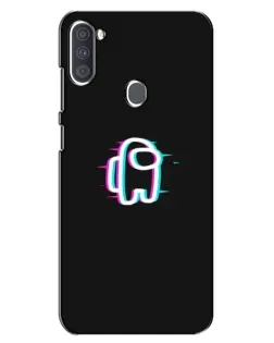 Чохол для Samsung Galaxy A11 (A115) з картинкою «Among Us неон»