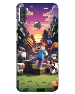 Чохол для Samsung Galaxy A11 (A115) з картинкою «Стів на фермі»
