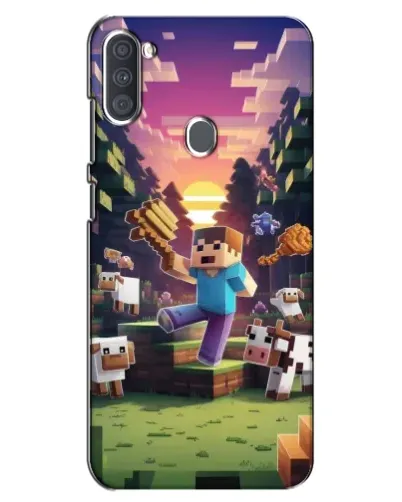 Чохол для Samsung Galaxy A11 (A115) з картинкою «Стів на фермі» Чохол для Samsung Galaxy A11 (A115) з картинкою «Стів на фермі»