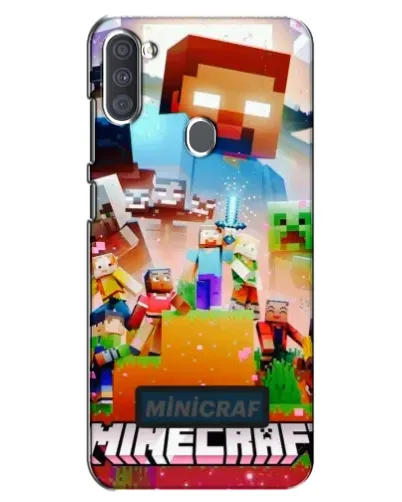 Чохол для Samsung Galaxy A11 (A115) з картинкою «Minecraft герої гри» Чохол для Samsung Galaxy A11 (A115) з картинкою «Minecraft герої гри»
