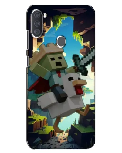 Чохол для Samsung Galaxy A11 (A115) з картинкою «Стів та гусь» Чохол для Samsung Galaxy A11 (A115) з картинкою «Стів та гусь»