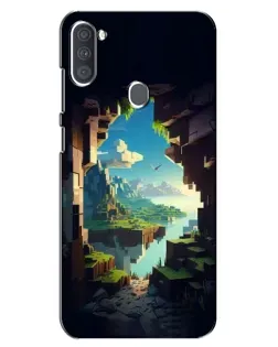Чохол для Samsung Galaxy A11 (A115) з картинкою «Вид з печери»