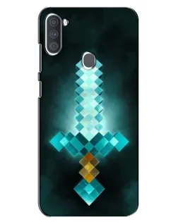 Чохол для Samsung Galaxy A11 (A115) з картинкою «Алмазний меч неон»