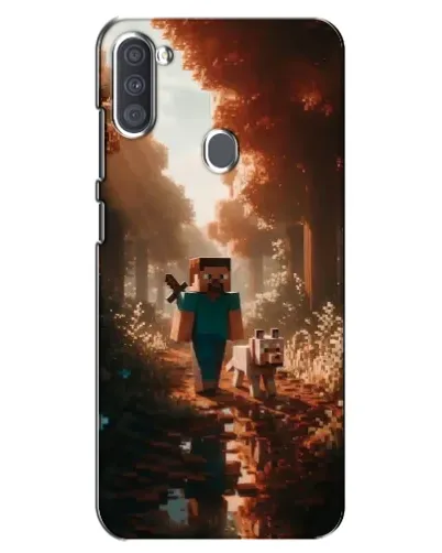 Чохол для Samsung Galaxy A11 (A115) з картинкою «Стів у лісі» Чохол для Samsung Galaxy A11 (A115) з картинкою «Стів у лісі»