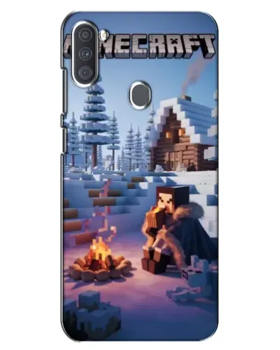Чохол для Samsung Galaxy A11 (A115) з картинкою «Зимовий Minecraft» Чохол для Samsung Galaxy A11 (A115) з картинкою «Зимовий Minecraft»