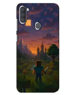 Чохол для Samsung Galaxy A11 (A115) з картинкою «Стів біля вежі»