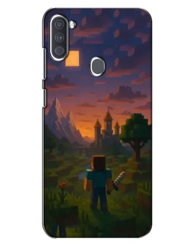 Чохол для Samsung Galaxy A11 (A115) з картинкою «Стів біля вежі» Чохол для Samsung Galaxy A11 (A115) з картинкою «Стів біля вежі»