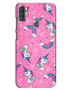 Чехол для Samsung Galaxy A11 (A115) с картинкой «Unicorn паттерн розовый» Чехол для Samsung Galaxy A11 (A115) с картинкой «Unicorn паттерн розовый»