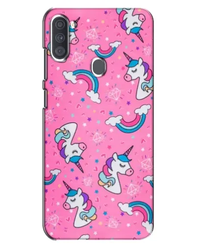Чехол для Samsung Galaxy A11 (A115) с картинкой «Unicorn паттерн розовый» Чехол для Samsung Galaxy A11 (A115) с картинкой «Unicorn паттерн розовый»