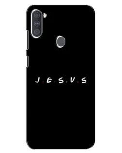 Чехол для Samsung Galaxy A11 (A115) с картинкой «Точки веры J.E.S.U.S.»